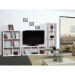 Βιβλιοθήκη Clever 4s-Λευκό