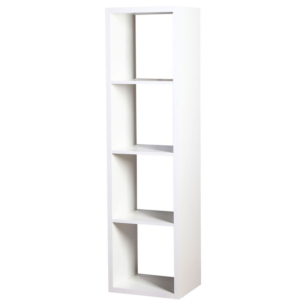 Βιβλιοθήκη Clever 4s-Λευκό