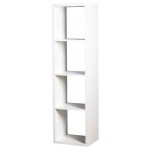 Βιβλιοθήκη Clever 4s-Λευκό