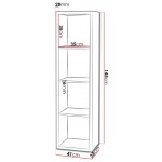 Βιβλιοθήκη Clever 4s-Λευκό