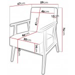 Πολυθρόνα Retro-Menta