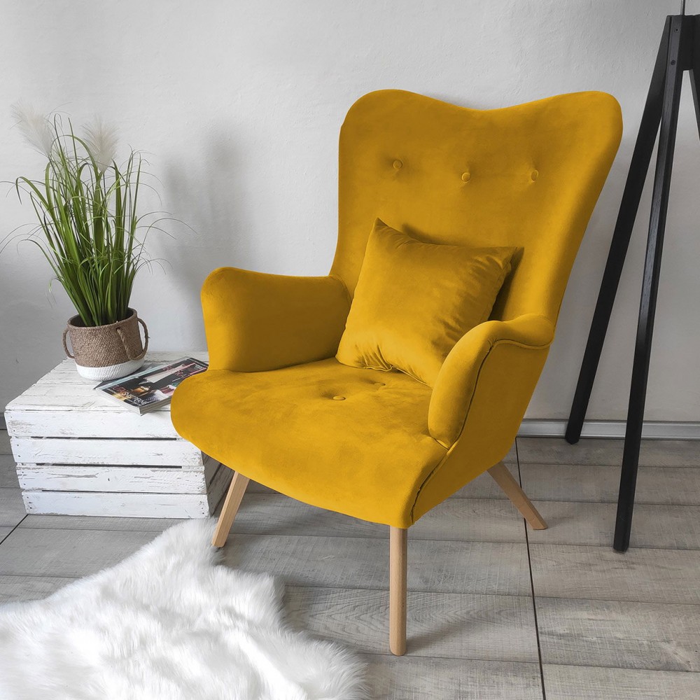 Πολυθρόνα Skandynavia-Moustardi