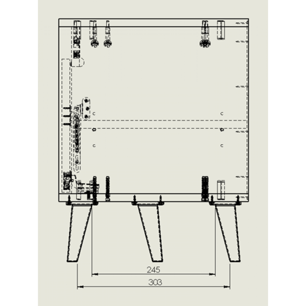 Έπιπλο τηλεόρασης Nord II
