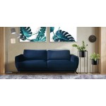Καναπές - Κρεβάτι Gisme-Mple Skouro 250x95x90