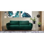 Καναπές - Κρεβάτι Gisme-Prasino Skouro 250x95x90