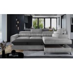 Γωνιακός καναπές Renesy-Gkri Skouro-Δεξιά