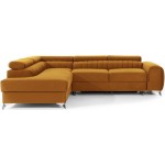 Γωνιακός καναπές Renesy-Moustardi-Αριστερή