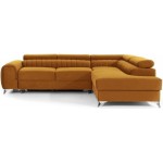 Γωνιακός καναπές Renesy-Moustardi-Δεξιά