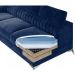 Γωνιακός καναπές Renesy-Moustardi-Δεξιά