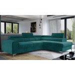 Γωνιακός καναπές Renesy-Petrol-Δεξιά