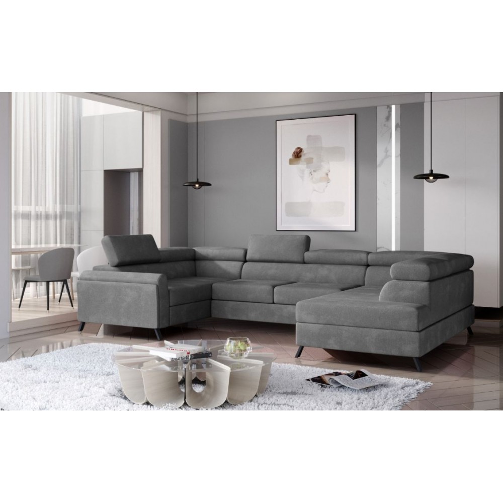 Γωνιακός καναπές Candia-Gkri-Δεξιά