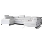 Γωνιακός καναπές Candia-Leuko-Δεξιά