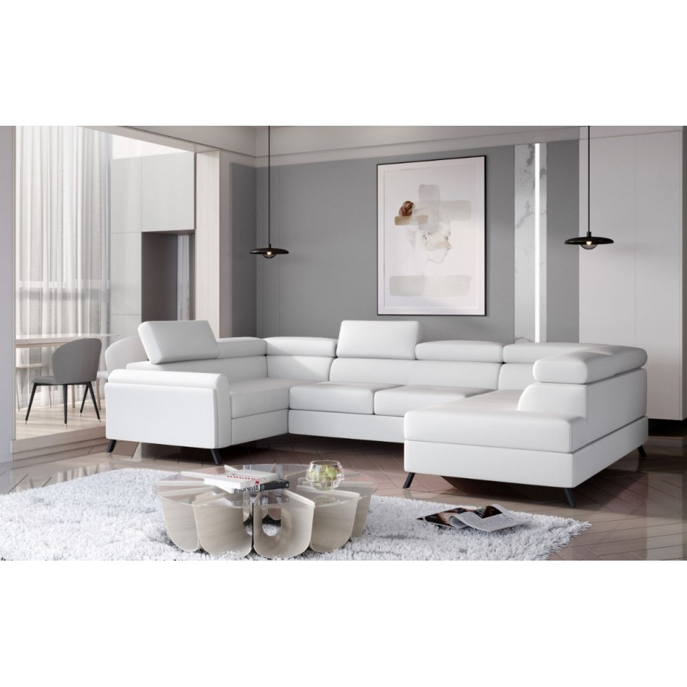 Γωνιακός καναπές Candia-Leuko-Δεξιά