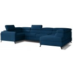 Γωνιακός καναπές Candia-Mple Skouro-Δεξιά