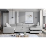 Γωνιακός καναπές Candia-Roz-Αριστερή