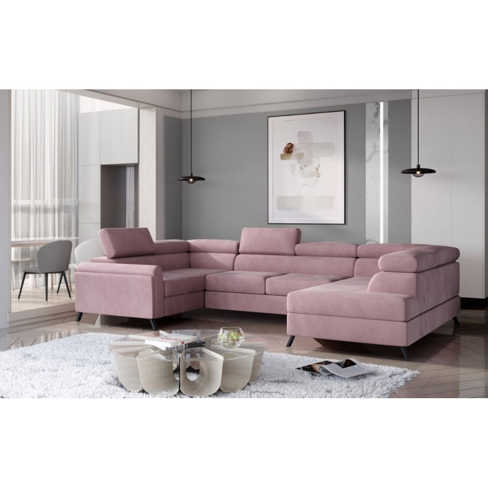 Γωνιακός καναπές Candia-Roz-Δεξιά