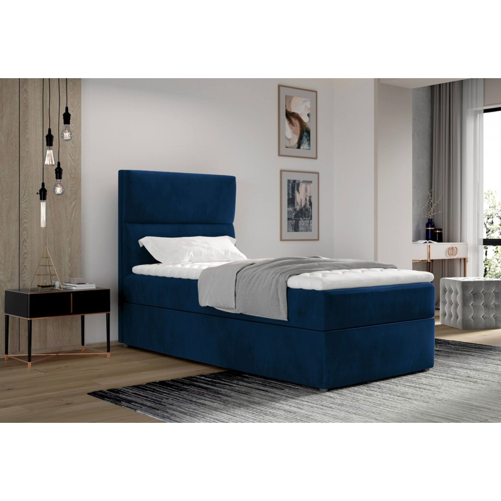 Επενδυμένο κρεβάτι Odette-Mple Skouro