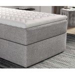 Επενδυμένο κρεβάτι Odette-Mple Skouro