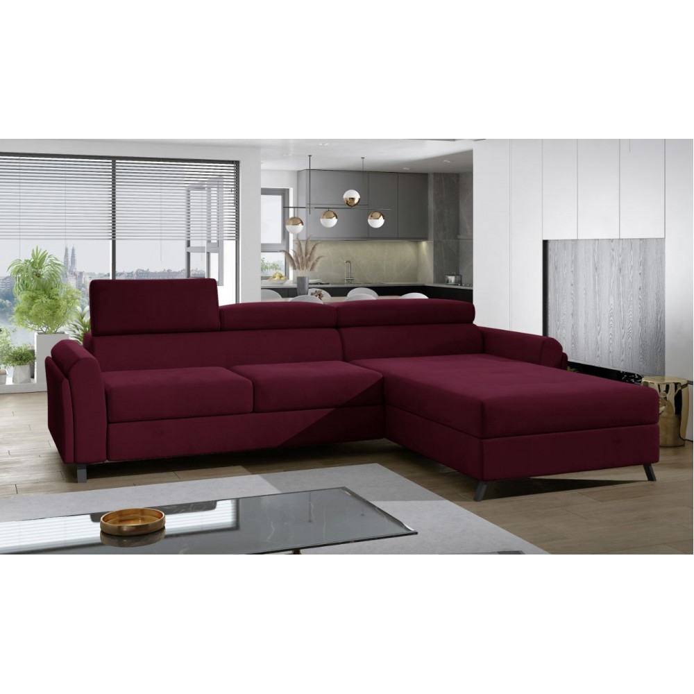 Γωνιακός καναπές Marietta-Mporntw-Δεξιά