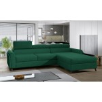 Γωνιακός καναπές Marietta-Prasino-Δεξιά