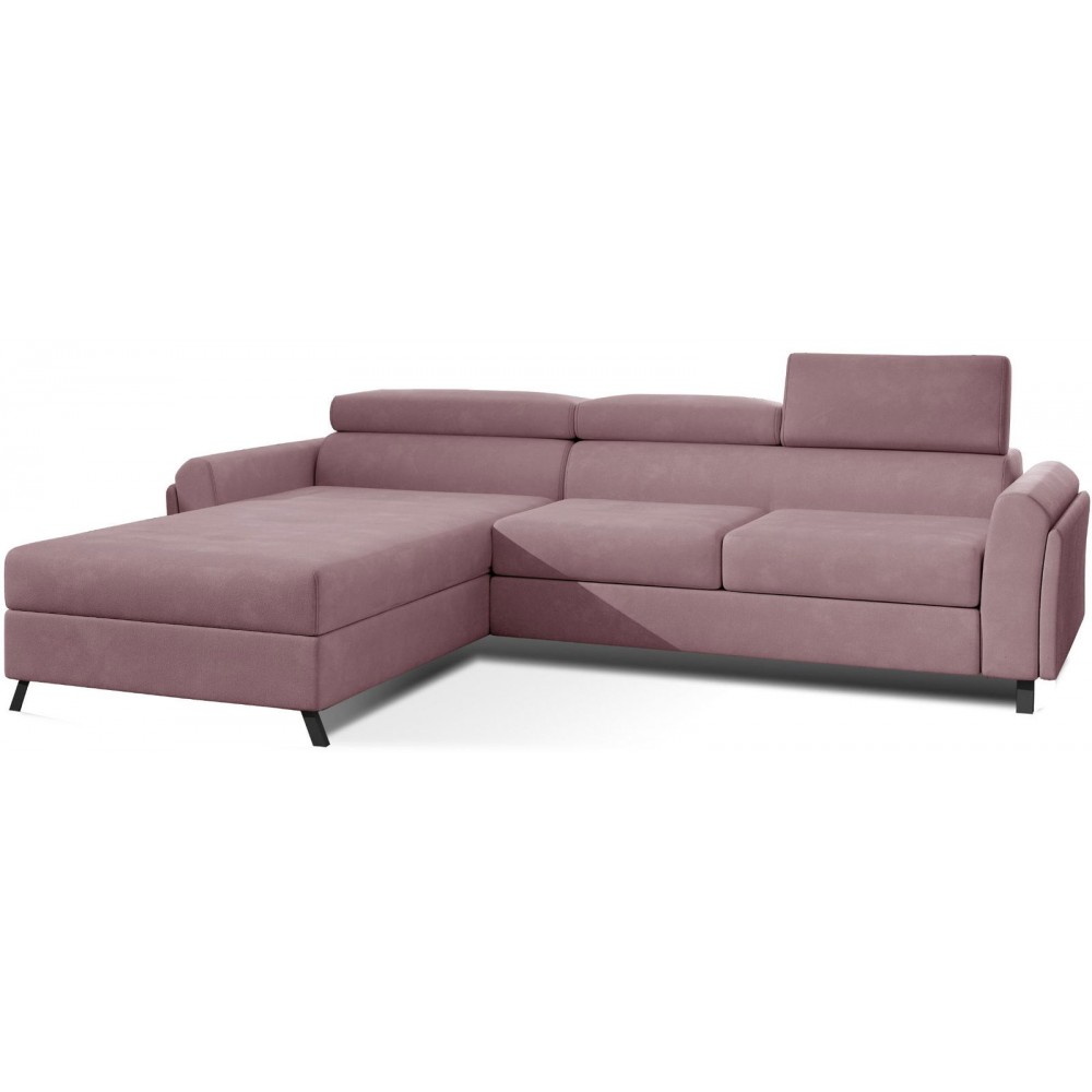 Γωνιακός καναπές Marietta-Roz-Αριστερή