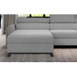 Γωνιακός καναπές Baikal-Kafe Skouro-Αριστερή