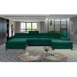 Γωνιακός καναπές Baikal-Prasino-Δεξιά