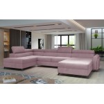 Γωνιακός καναπές Baikal-Roz-Αριστερή
