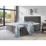 Επενδυμένο κρεβάτι Elegance-Gkri-140 x 200 εκ.