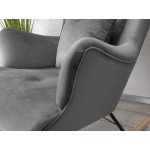 Κουνιστή πολυθρόνα Skandynavia II-Prasino