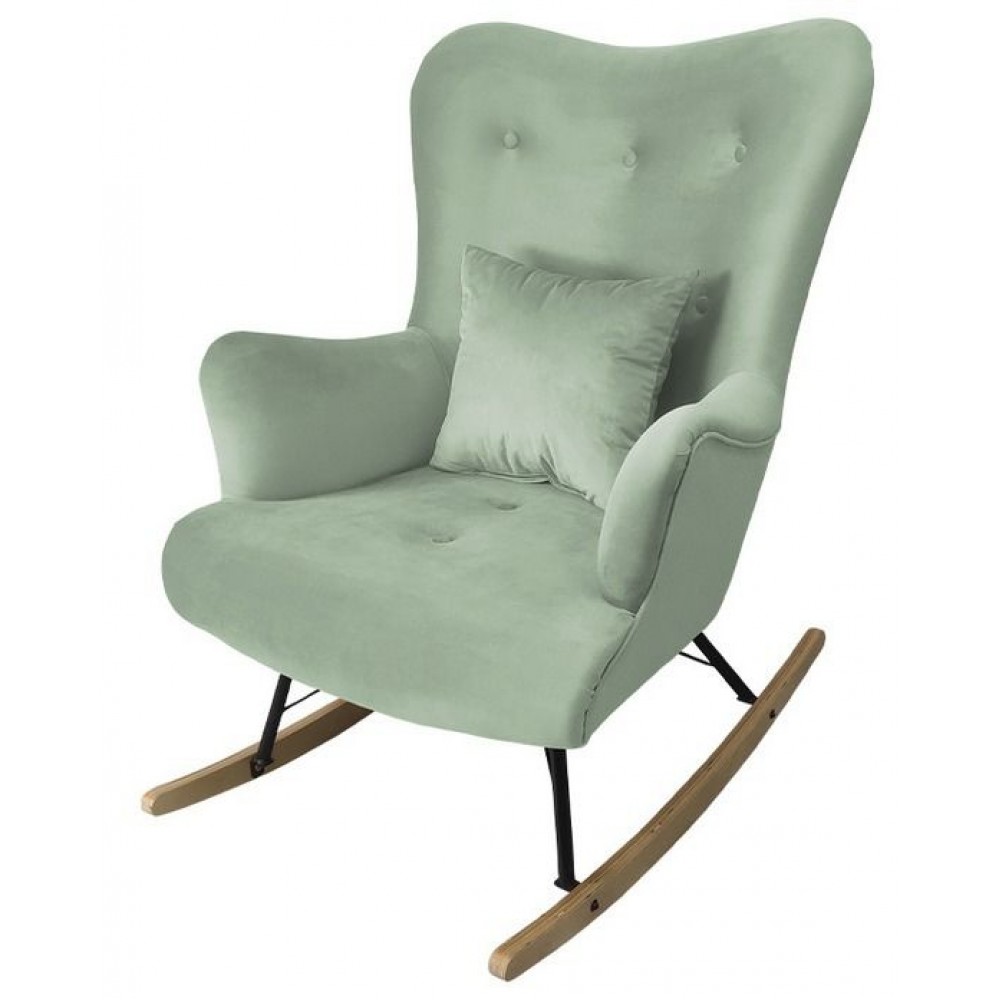 Κουνιστή πολυθρόνα Skandynavia II-Menta