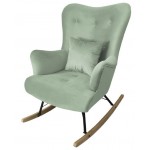 Κουνιστή πολυθρόνα Skandynavia II-Menta