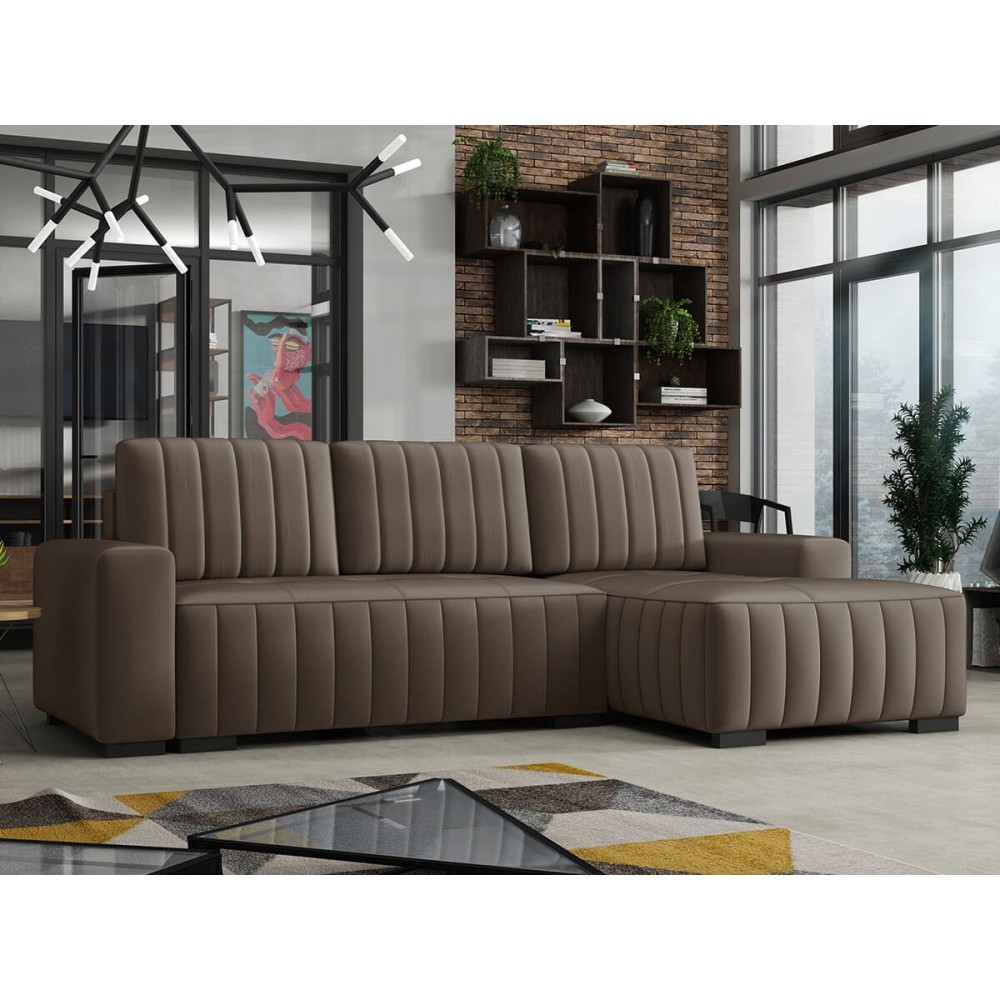 Γωνιακός καναπές Hugo-Kafe-Δεξιά