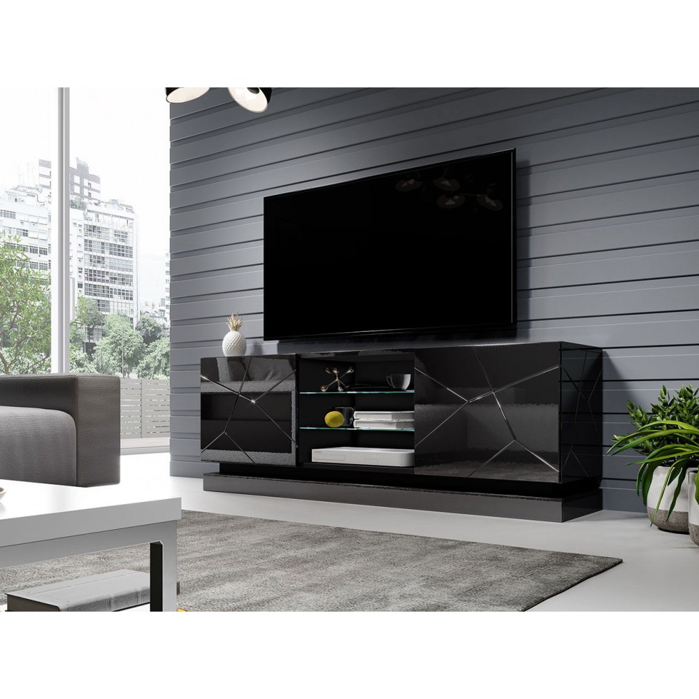 Έπιπλο τηλεόρασης Qiu-Μήκος: 160 εκ.-Mauro