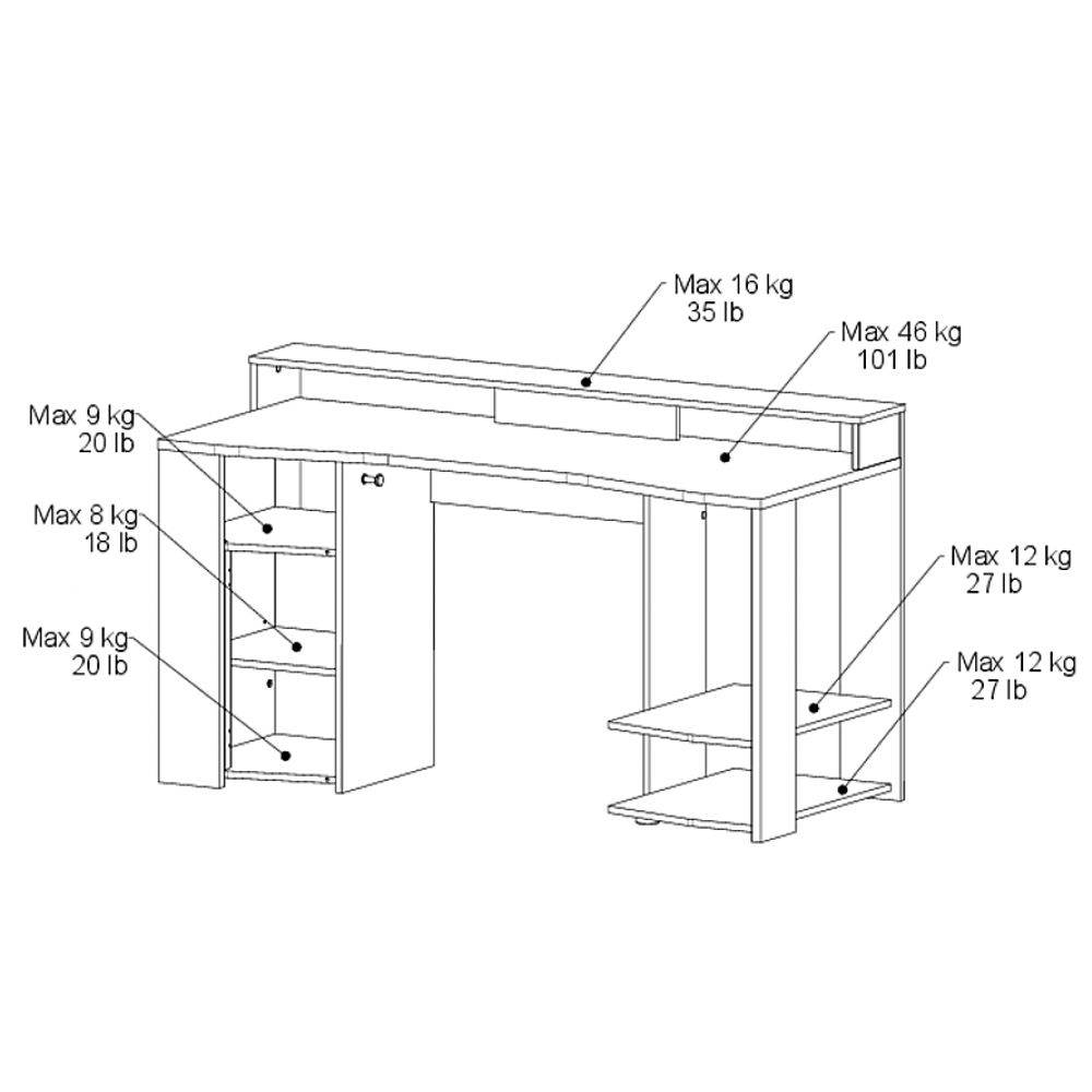 Gaming Γραφείο Blaze