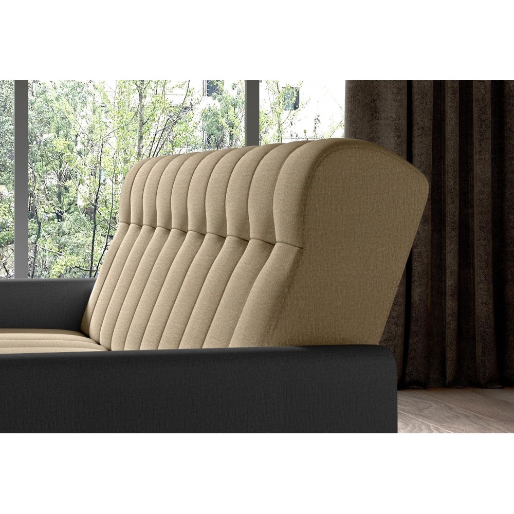 Καναπές Tager-Gkri Skouro - Kafe anoixto