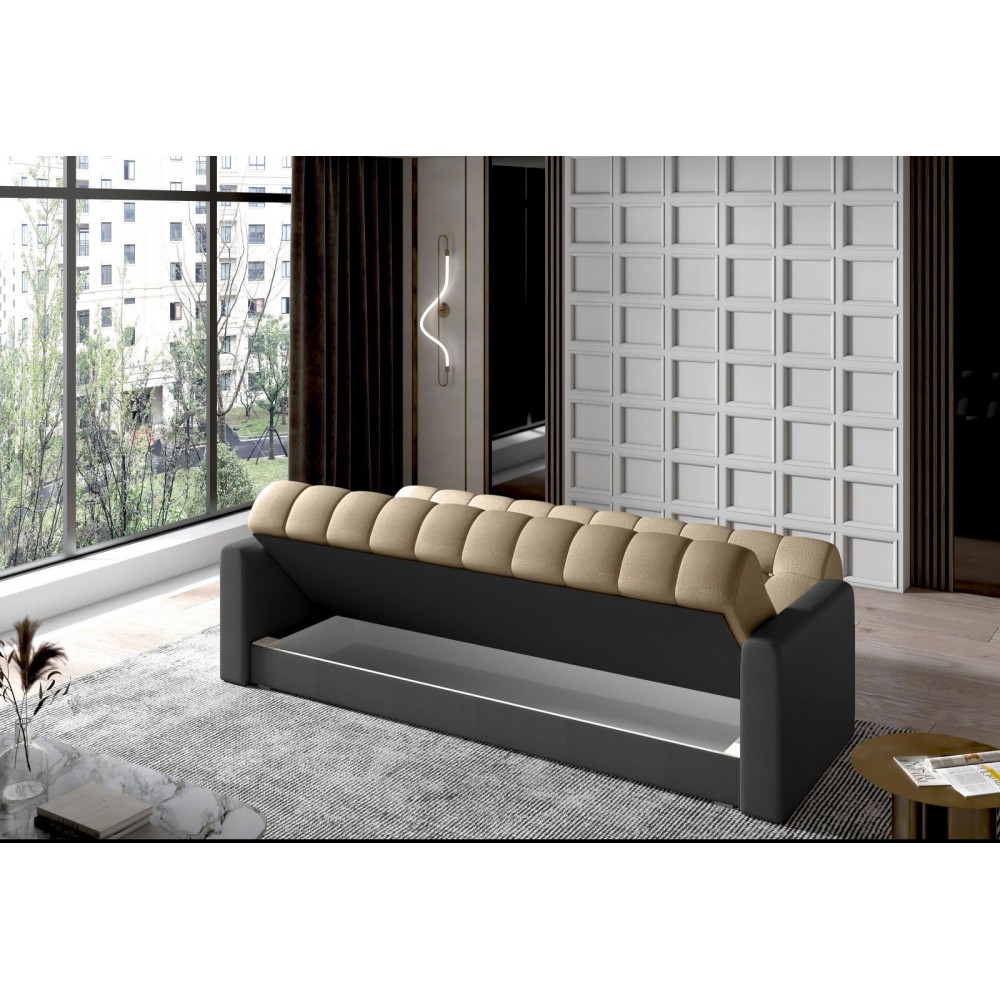 Καναπές Tager-Gkri Skouro - Kafe anoixto