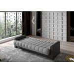 Καναπές Tager-Gkri skouro - Gkri anoixto