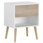 Κομοδίνο Randers-Φυσικό-Λευκό