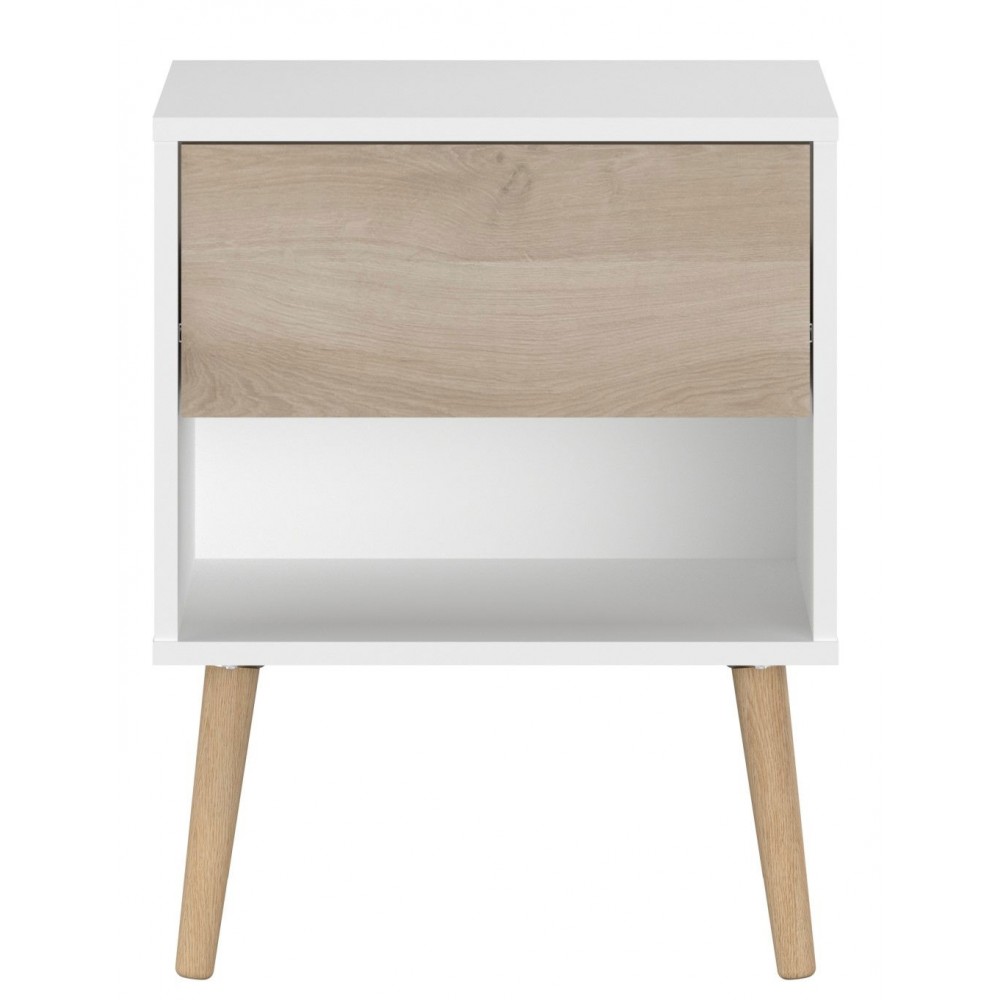 Κομοδίνο Randers-Φυσικό-Λευκό