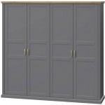 Ντουλάπα τετράφυλλη Tahoma 4D-Anthraki