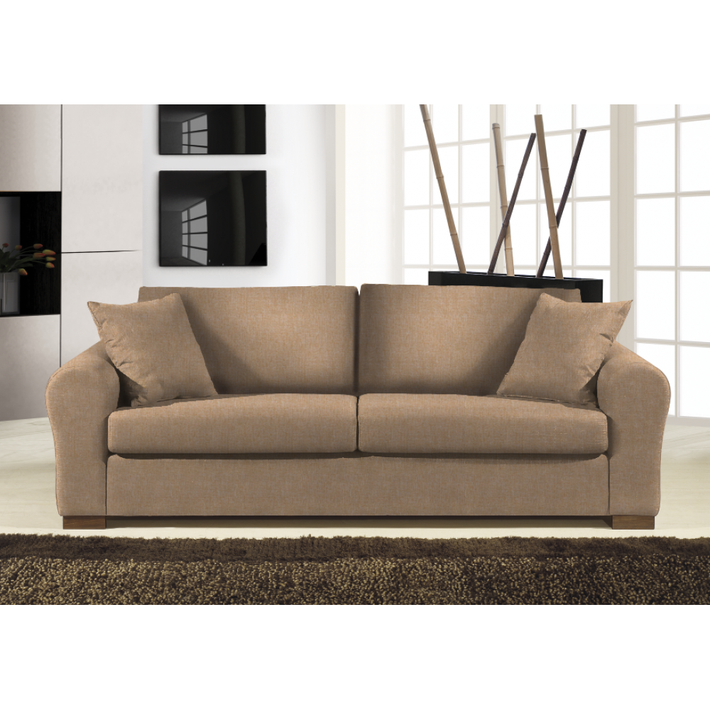 Καναπές Ορφέας Διθέσιος-145φ 90β εκ.-Sand