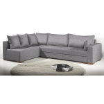 Γωνιακός καναπές Trendy-Δεξιά-265φ 165β εκ.-Γκρι Anoixto