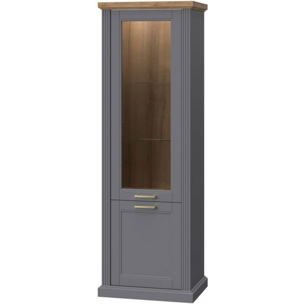 Βιτρίνα ψηλή Tahoma 2D-Anthraki