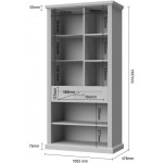 Βιτρίνα Tahoma 3D1S-Anthraki
