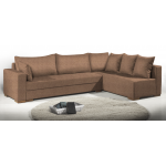 Γωνιακός καναπές Trendy-Αριστερή-265φ 165β εκ.-MInk