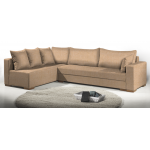 Γωνιακός καναπές Trendy-Δεξιά-285φ 185β εκ.-Sand