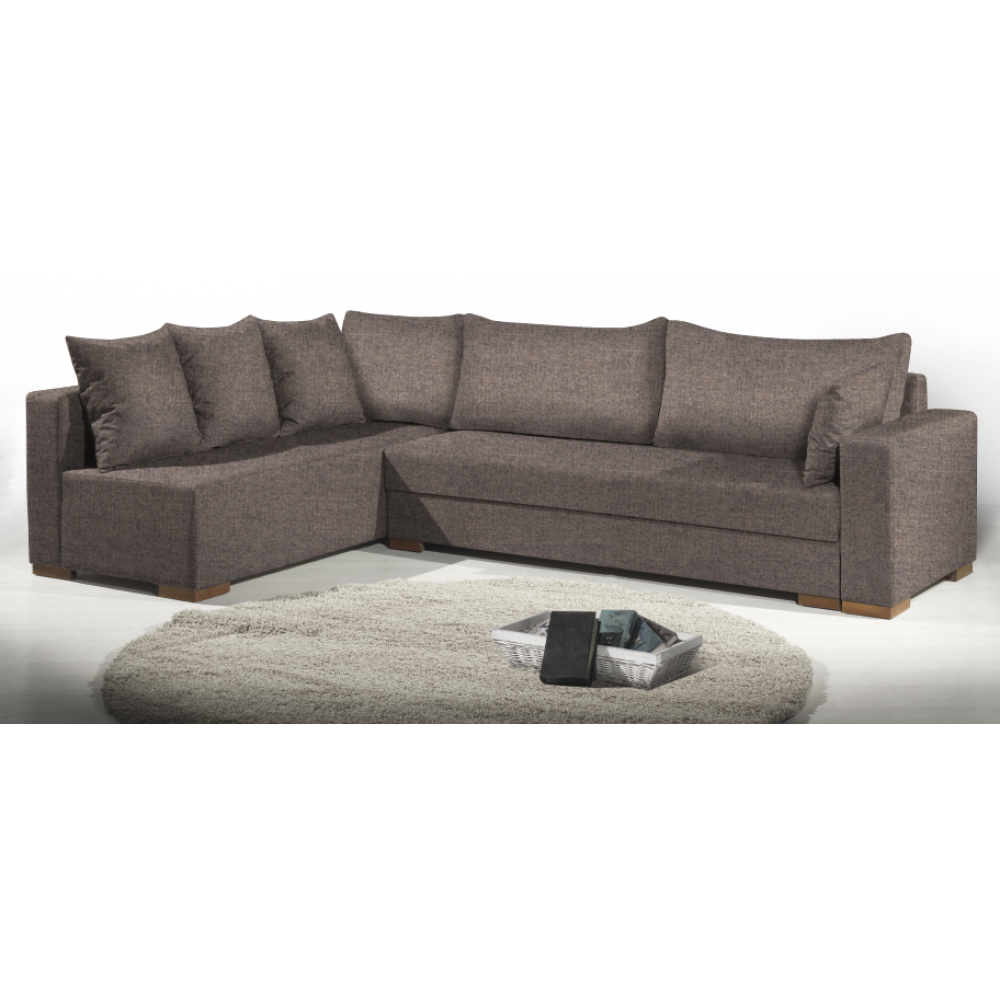 Γωνιακός καναπές Trendy-Δεξιά-285φ 185β εκ.-Staxti