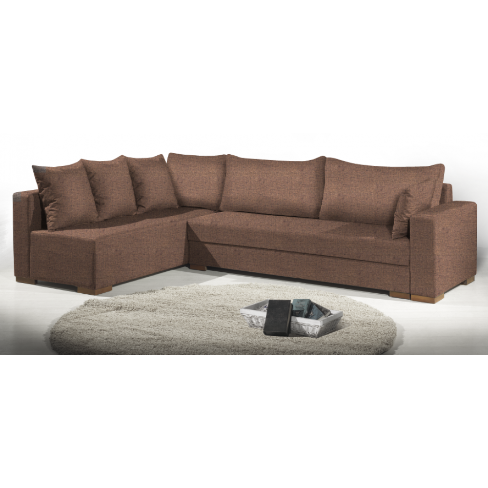 Γωνιακός καναπές Trendy-Δεξιά-285φ 185β εκ.-Tampa