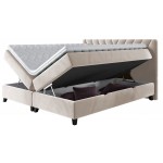 Επενδυμένο κρεβάτι Romantic-180 x 200 εκ.-Mpez